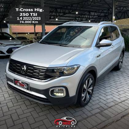 VOLKSWAGEN T-CROSS 1.4 250 TSI TOTAL FLEX HIGHLINE AUTOMÁTICO VOLKSWAGEN T-CROSS 1.4 250 TSI TOTAL FLEX HIGHLINE AUTOMÁTICO